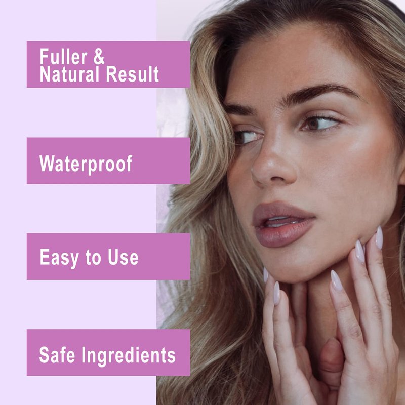 DAHPURE Brow and Lash Color Kit with Natural & Instant Results Safe Ingredients Easy to Use for DIY and Salon Use (Black and Brown)