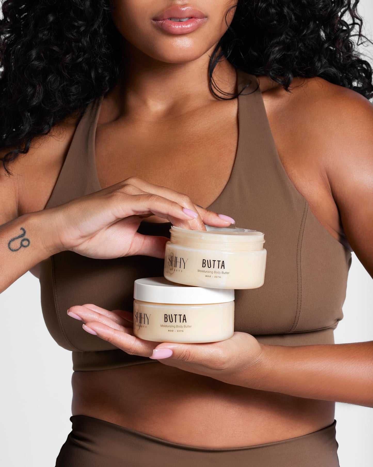 SHHY BEAUTY Butta Moisturizing Body Butter, Whipped Body Butter with Natural Shea, Natural Body Lotion for Body Glow, Deep Moisturizer and Body Care Lotion