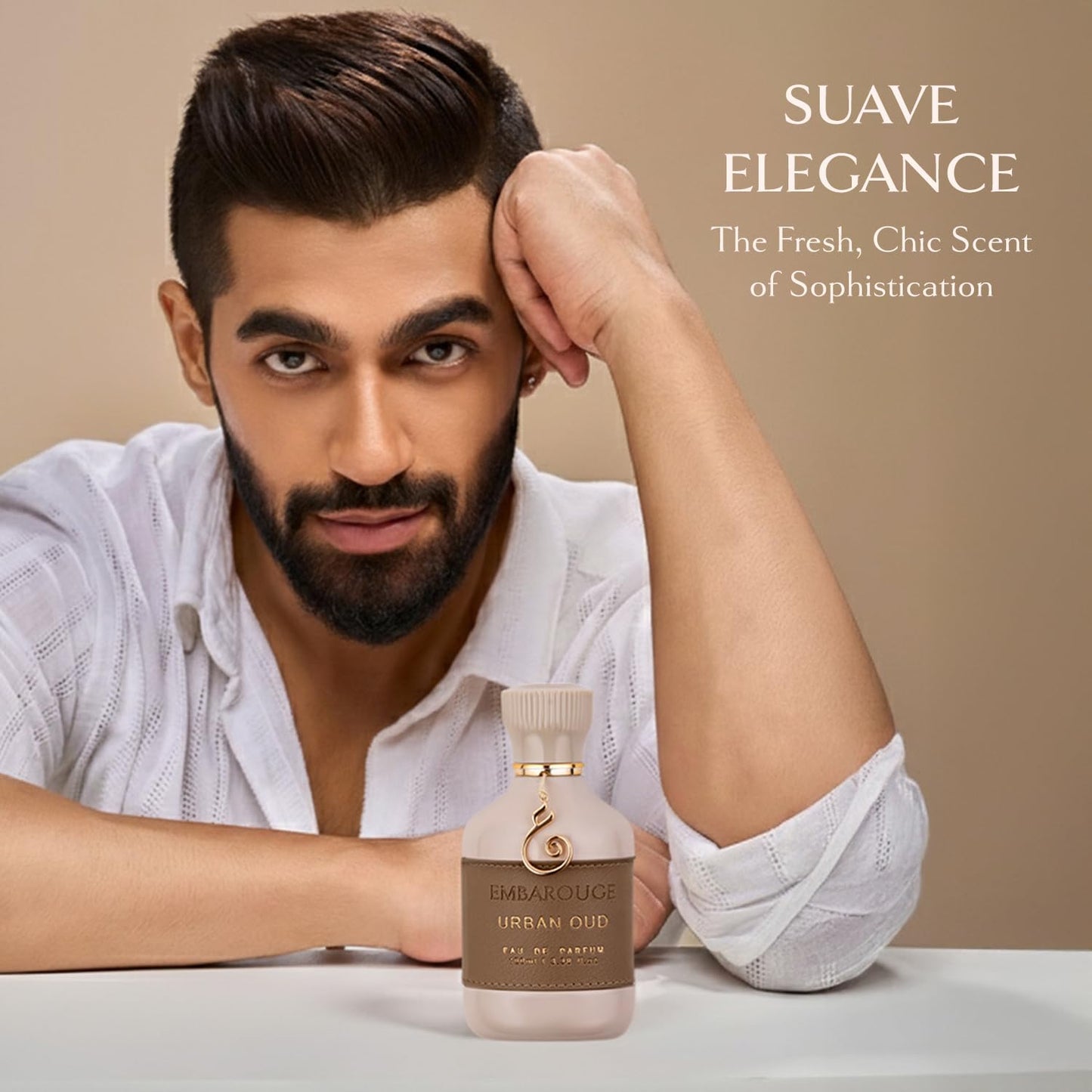 EMBAROUGE URBAN OUD Unisex Fragrance | Perfume for Men and Women | Wood Top note | 100 ml pack | 3.4 Fl. Oz. | Oriental and Fougere fragrance | Gift for Men and Women | Eau de Parfum EDP
