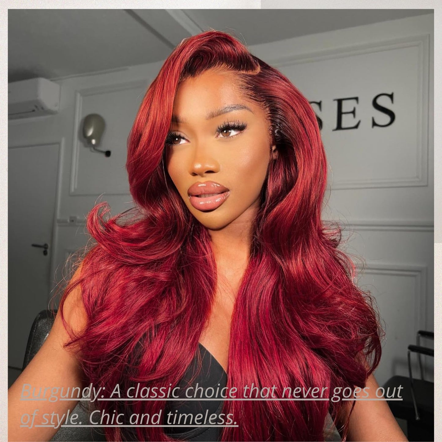 Anmetan Red Burgundy Bundles Human Hair Body Wave, 12A Colored Bundles Human Hair 100% Unprocessed Remy Hair, Soft and Thick Burgundy Cherry Red 99J Single Wavy Sew in Quick Weave Double Weft 14 Inch