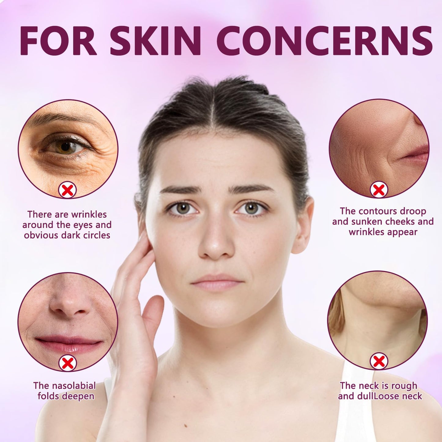 Feeliville Calcium Volume Multi Balm, Anti Wrinkle Calcium Balm, Anti-aging, Sagging, Wrinkles Hydrating, Almond & Vitamin E for Lip Balm Eye Cream Neck (3)