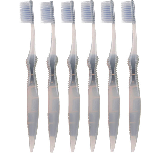 SoFresh Flossing Toothbrush - Adult Size | Your Choice of Color (6, Grey)