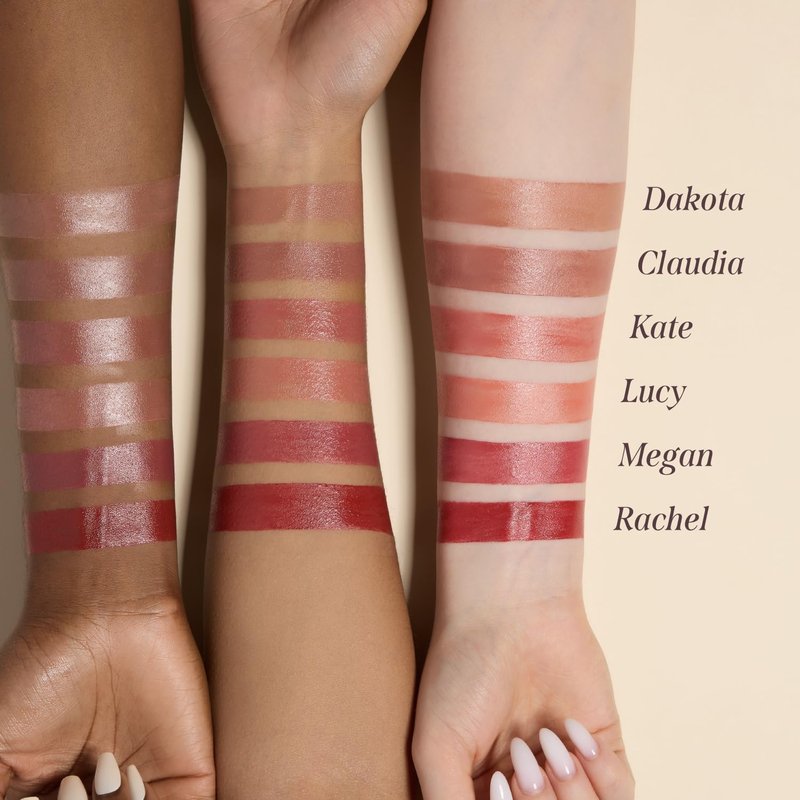 DEARDAHLIA Lip Paradise Sheer Dew Lipstick (Megan) - Silky & Dewy Glow Lipstick with a Smooth and Hydrating Texture, and Buildable High-Pigment Color. Vegan Korean Lip Makeup