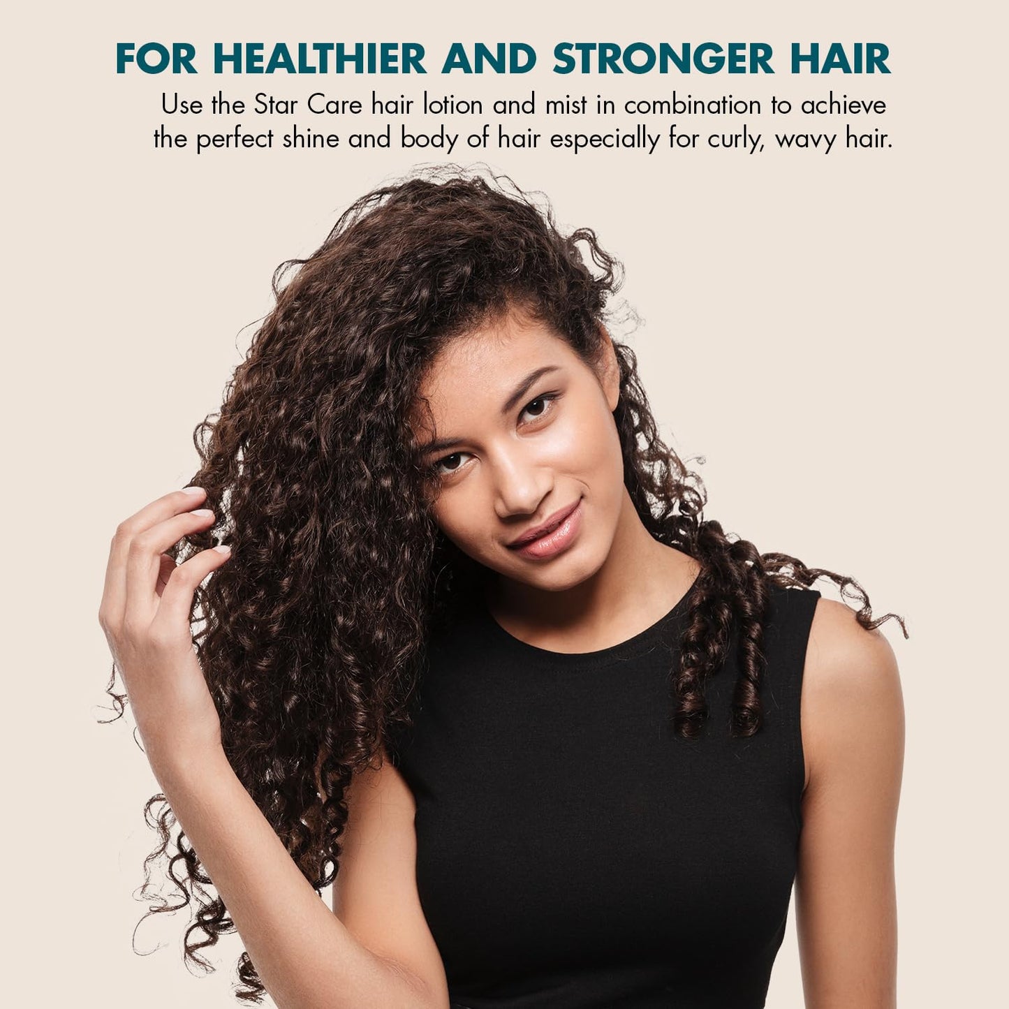 STAR CARE Wave Back Curl Lotion & Mist Set Curl Defining Leave-In Lotion, Enhancing Finishing Mist for Curly & Wavy Hair, Anti-Frizz Hydrating Bundle 2 x 8oz