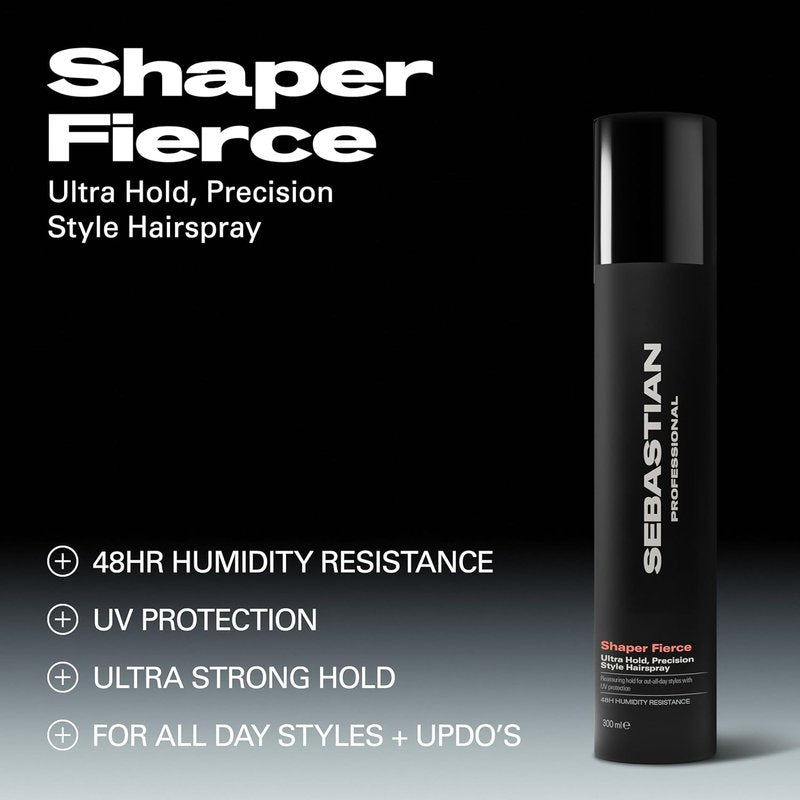 Sebastian Professional Hairspray - Strong Ultra-Firm Hold for All-Day Style | 10 oz