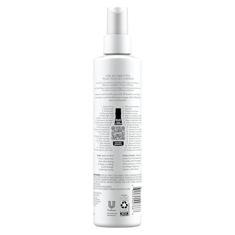 Nexxus Humectress Leave-In Conditioner - 20-in-1 Hair Perfector for Dry Hair | 9 oz, Polysoft Hydrator Technology