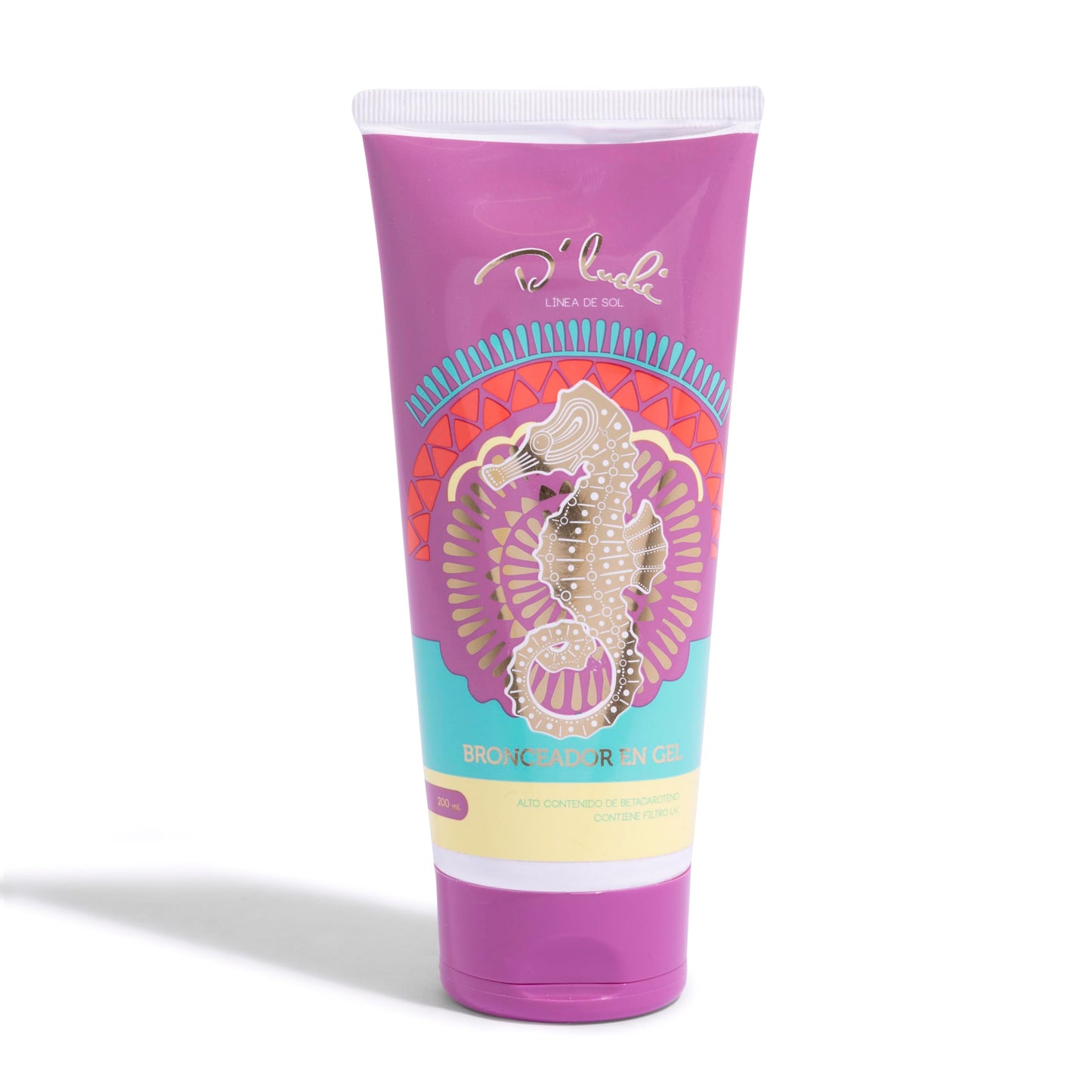 D'luchi Gel Bronzer | Beta-Carotene Concentrate for an Intense Tan! Achieve a deep tan and keep your skin hydrated at all times with our Tanning Gel