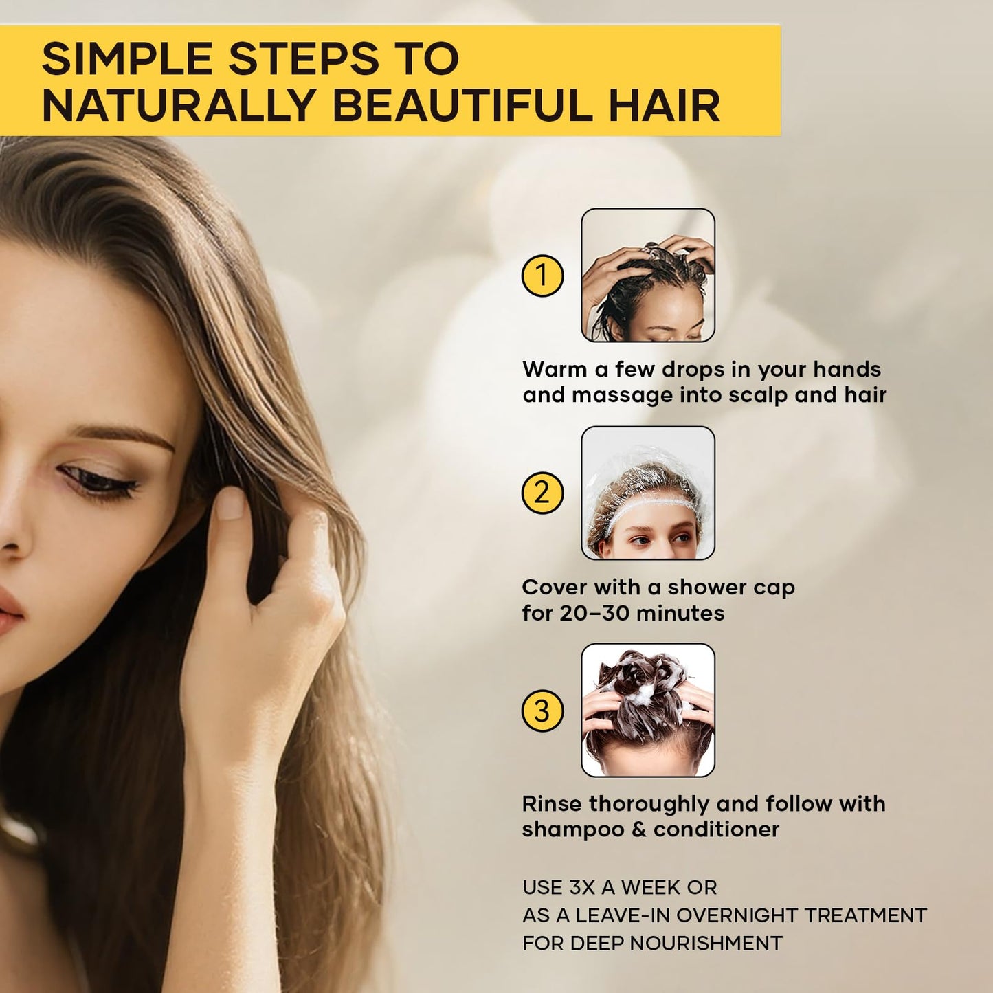 Gulizzmonis Batana Hair Mask for Damaged Thinning Hair