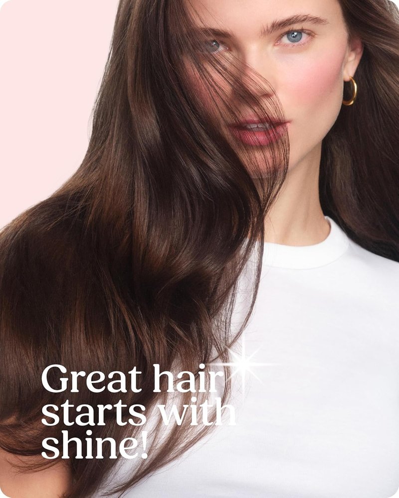 Glaze Supergloss Sheer Glow Clear Hair Gloss Mini – Smooths, Lightweight, Adds Mirror Shine & Improves the look of Damaged Hair – Travel Size 1.7 oz