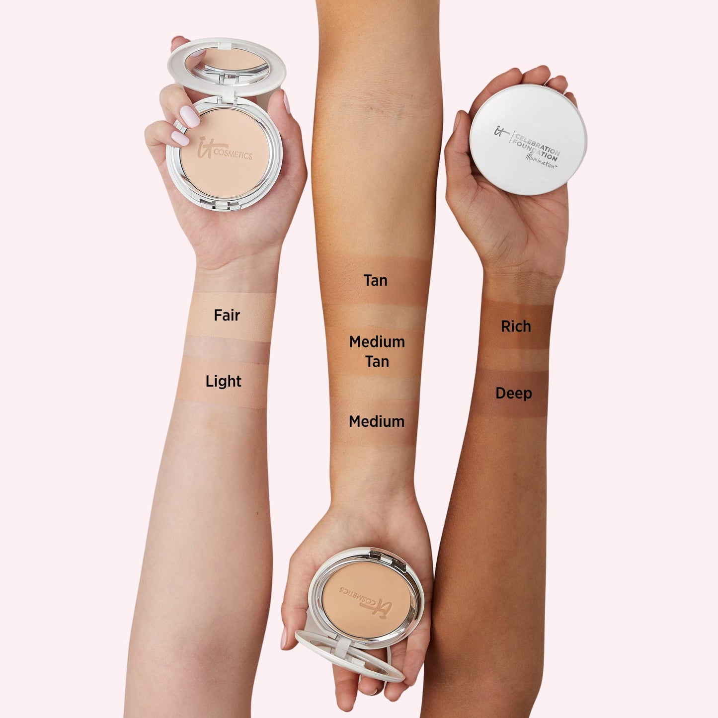 IT Cosmetics Celebration Powder Foundation Illumination - Fair (W)