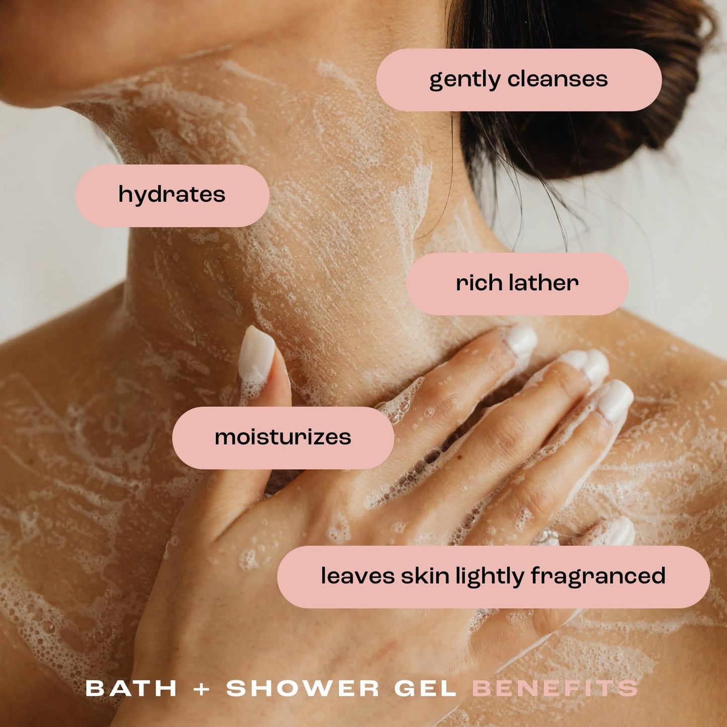 Natural Inspirations Grapefruit Bergamot Moisturizing Bath & Shower Gel 12.5oz