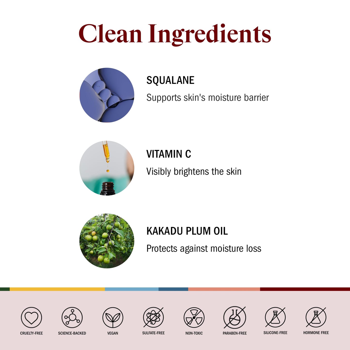 STRIPES Beauty Naomi Watts The Full Monty Post Shower Body Oil Brightens Hydrates With Squalane Vitamin C Improves Skin Softness Elasticity Dry Skin Travel Sized 1.0 Fl Oz