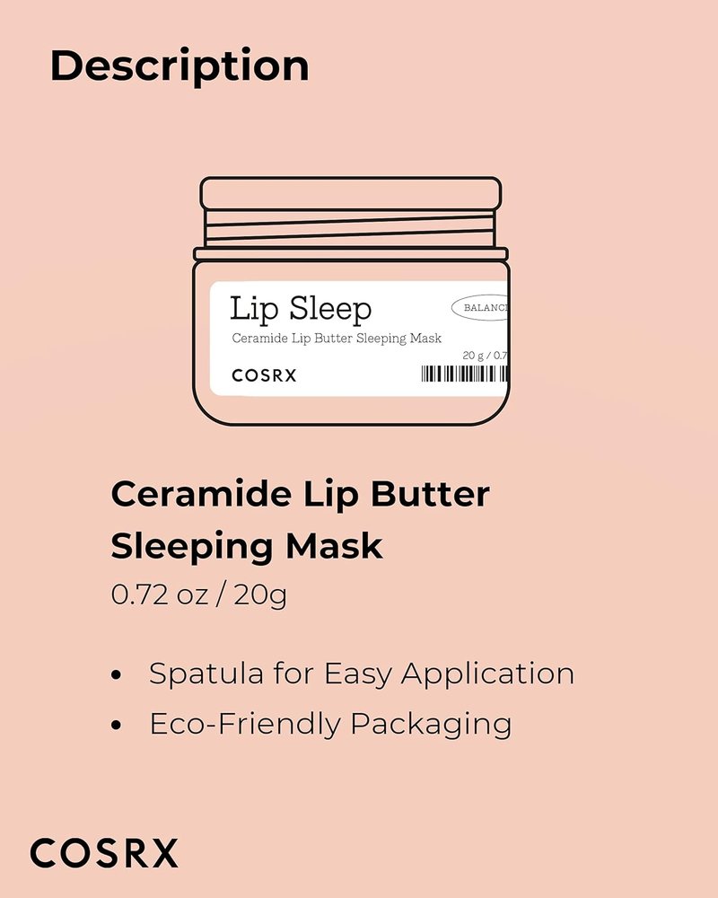 COSRX Lip Care Balm - Nourishing Shea Butter Formula for Dry, Chapped Lips | Korean Skin Care, Fragrance-Free