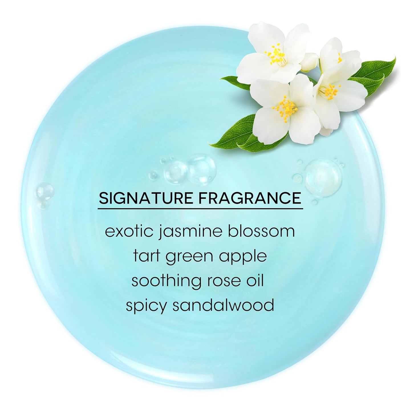 Jasmine Moisturizing Shampoo - Luxurious Hydration with Argan & Monoi Oils | Paraben-Free, Color-Safe, Vegan