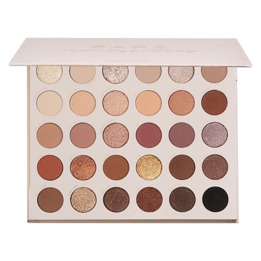 ColourPop Eyeshadow Palette - Eye Makeup Palette with Matte, Metallic, Matte Sparkle & Glitter Finishes - High-Pigment Eye Makeup with a Long-Wearing Formula - Bare Necessities (0.04 oz)