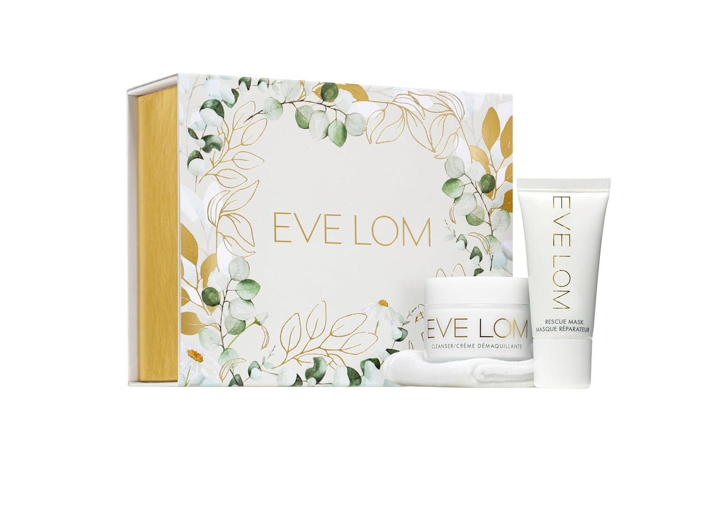 EVE LOM Skin Saviour Holiday Set | Iconic Cleanser Balm & Honey Clay Mask - Luxurious Skincare Gift for Soft, Hydrated Skin
