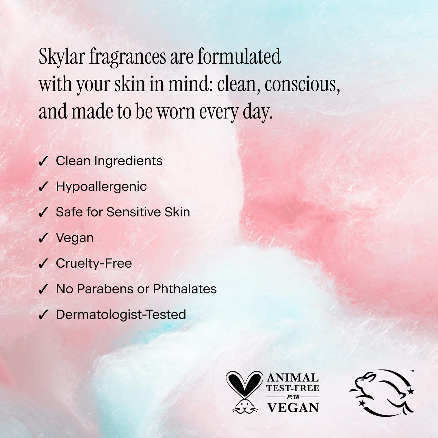 Skylar Boardwalk Delight Eau de Parfum - Hypoallergenic & Clean Perfume for Women & Men, Vegan & Safe for Sensitive Skin - Notes of Cotton Candy, Vanilla & Coconut Milk - 10mL /0.33 Fl oz