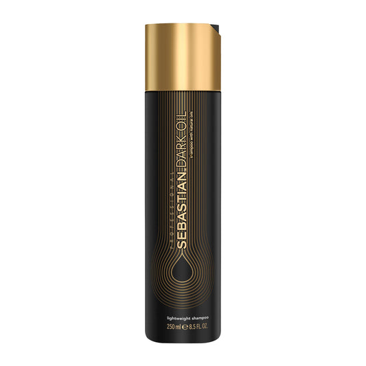 Sebastian Professional Dark Oil Lightweight Shampoo | Infused with Jojoba & Argan Oil | 8.4 fl oz