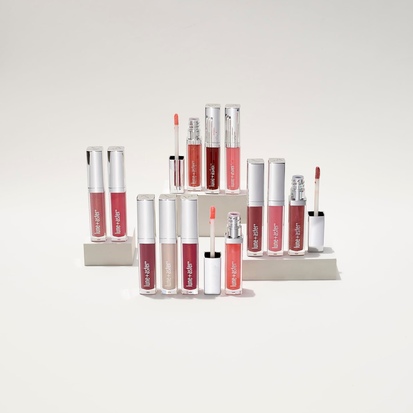 Lune+Aster Vitamin C+E Lip Gloss, Gold Glaze