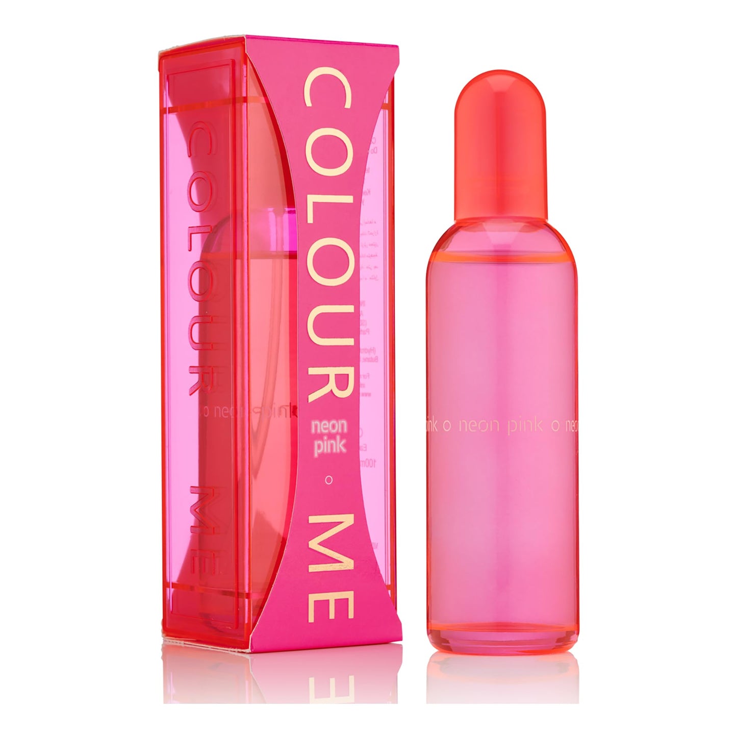 COLOUR ME Milton-Lloyd Neon Pink - Oriental Parfume for Women - Floral Woody Fragrances - Long Lasting Parfume for Women - Womens Parfume - 3.4 oz