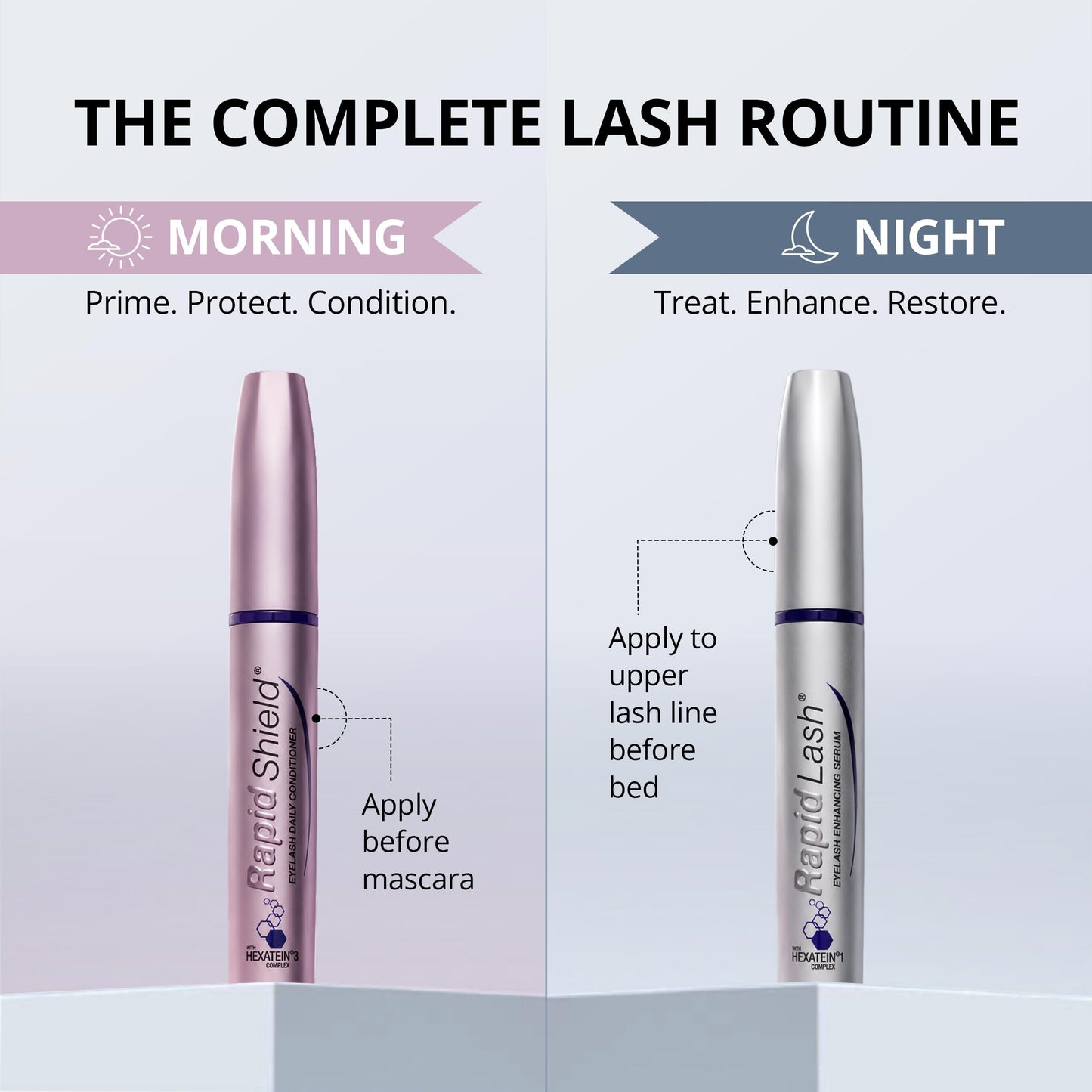 RapidLash Eyelash Enhancing Serum - 2 Month Supply, 3mL