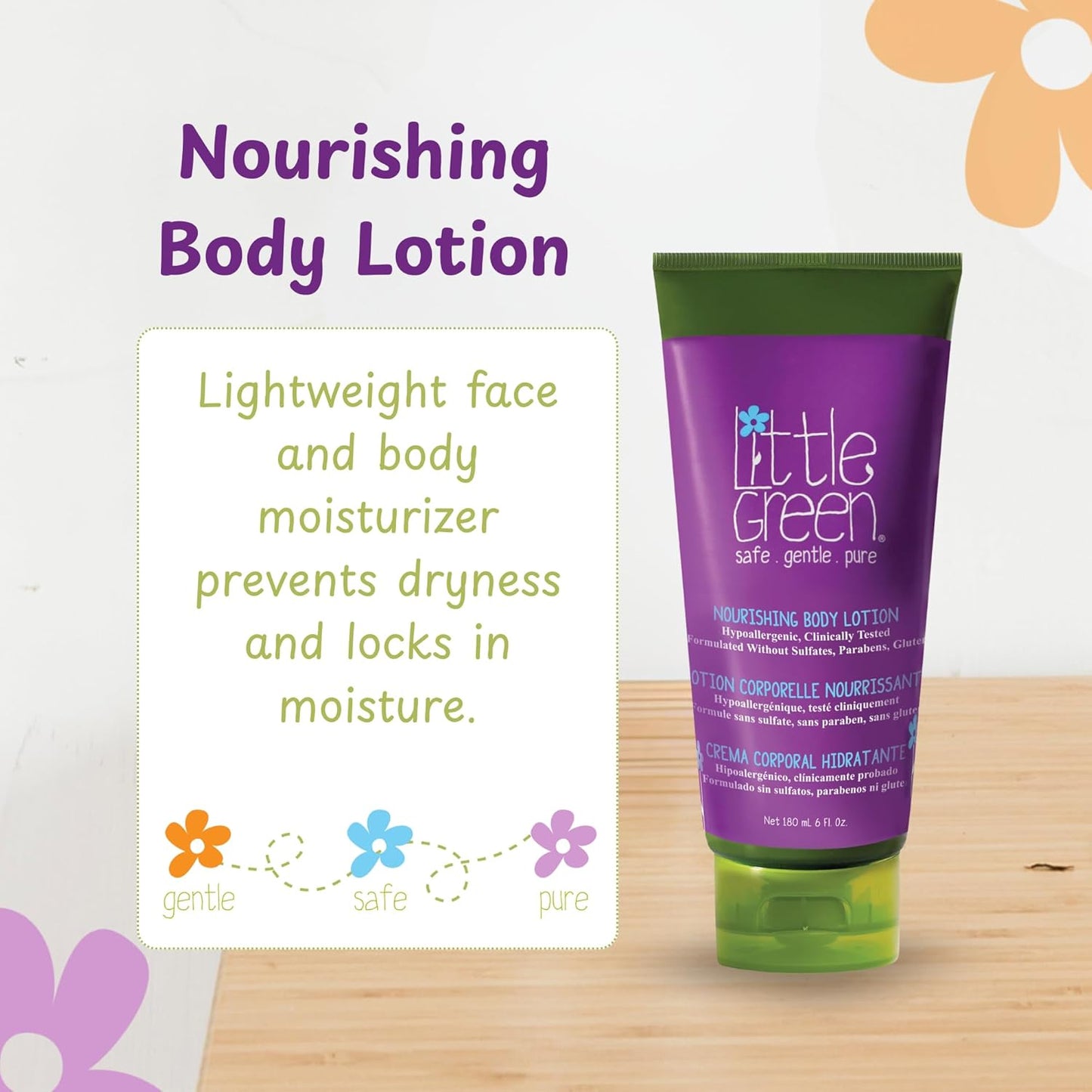 Kids Shampoo & Body Wash - Gentle Formula for Sensitive Skin | Natural Ingredients