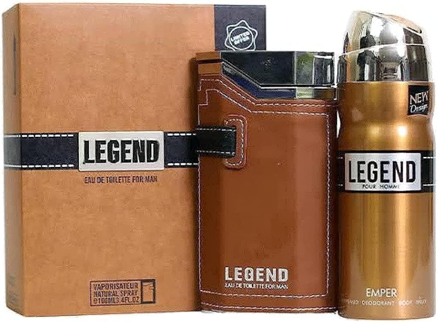 Emper Legend Men Eau De Toilette 100 ml + 200 ml Deodorant Combo Gift Set