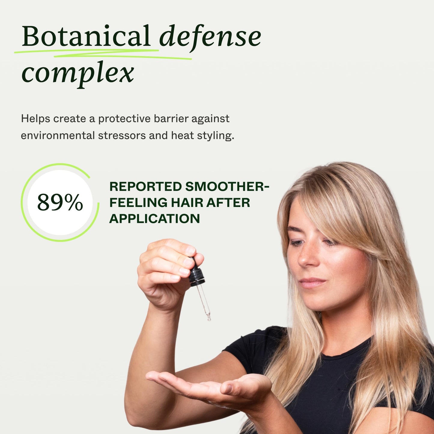 Scandinavian Biolabs Protection Oil | Enhances Shine, Heat Protection, Frizz Control, Deep Moisture, Smooths Split Ends, Silicone-Free, Fragrance-Free, 30 mL/ 1 Oz