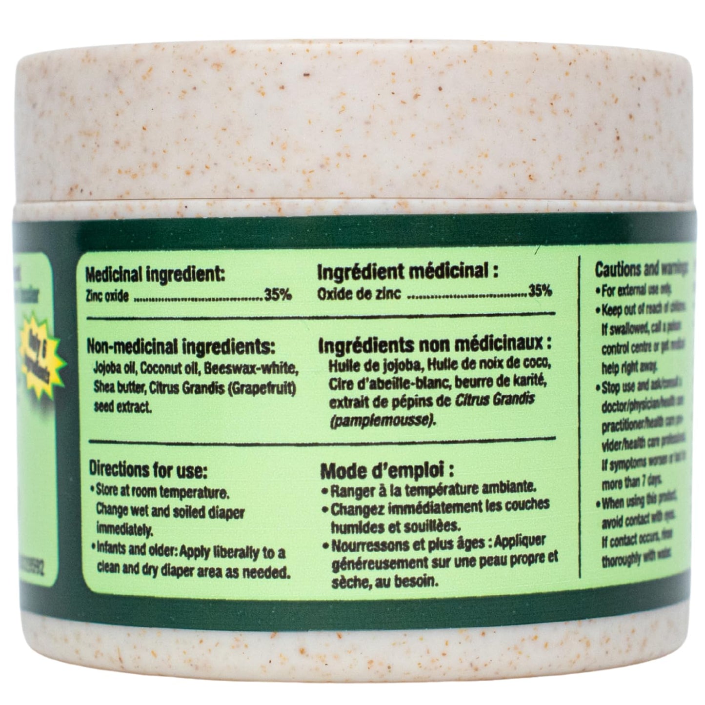 Bottoms Up Diaper Rash Ointment by Olan Wellness – Thick Zinc Oxide Barrier Cream, Melts on Contact, Helps Soothe & Protect Sensitive Skin, Baby Balm for Newborns & Toddlers
