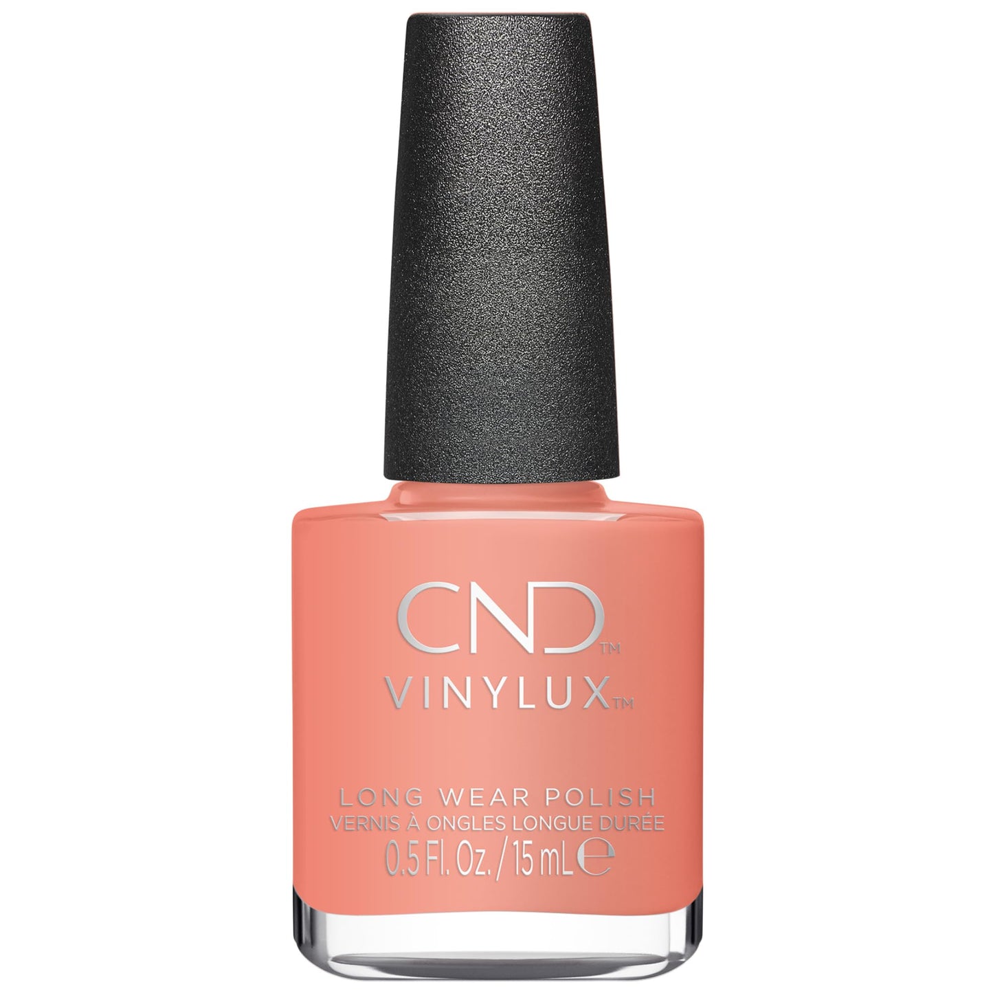 CND Vinylux Longwear Coral Nail Polish, Gel-like Shine & Chip Resistant Color, Rule Breaker, 0.5 fl. oz