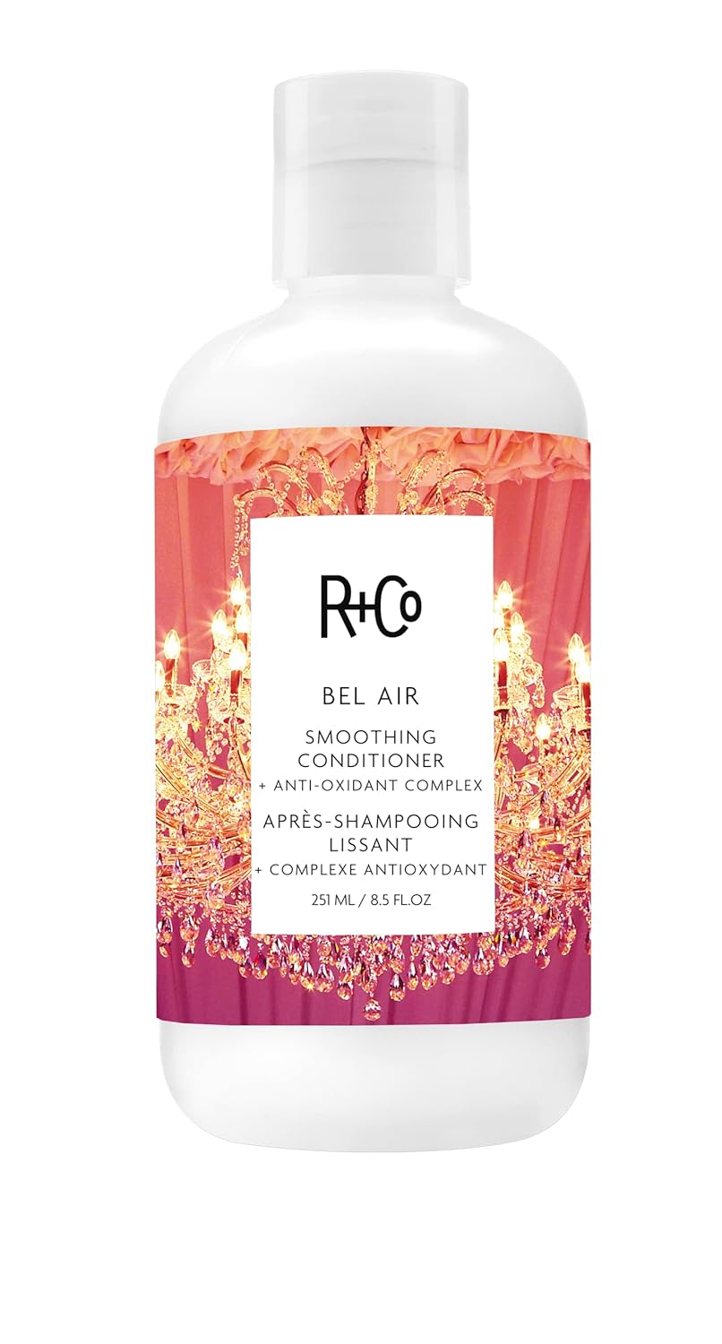 R+Co Bel Air Smoothing Conditioner - Anti-Oxidant Complex for Frizz-Free, Smooth Hair | UV Protection, Vegan, Sulfate-Free