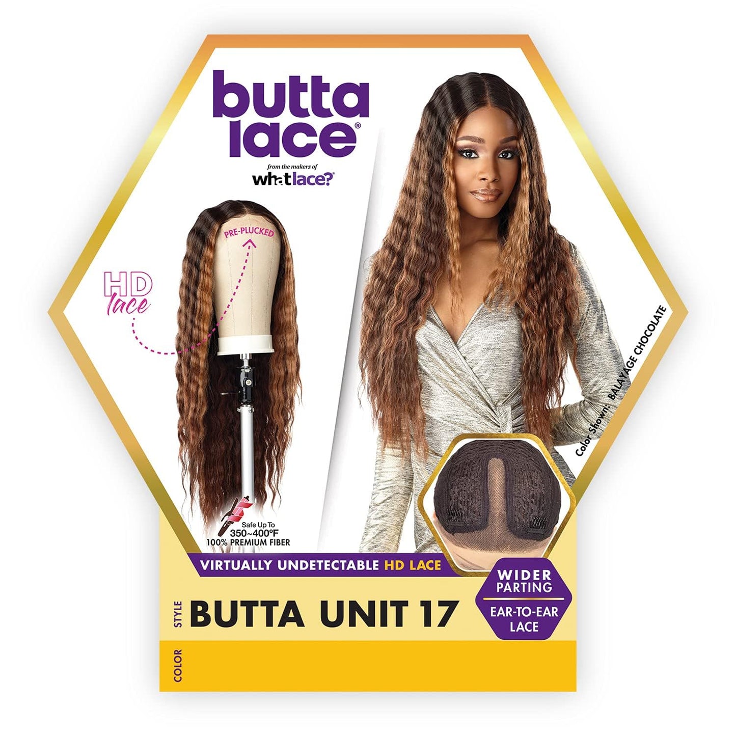 Sensationnel Butta LaceWig-Unit 17, BALAYAGECARAMEL