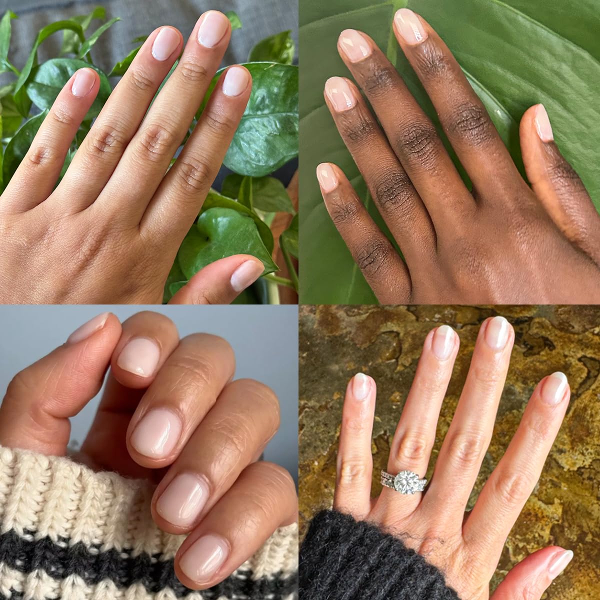 Olive & June Summer Gel Nail Polish | Hema Free | UV LED Nail Lamp Needed | Long Lasting Formula | Up to 21 Days of Wear | Damage-Free Removal | Salon-Quality Manicure Pedicure at Home |CCT Sheer Pink