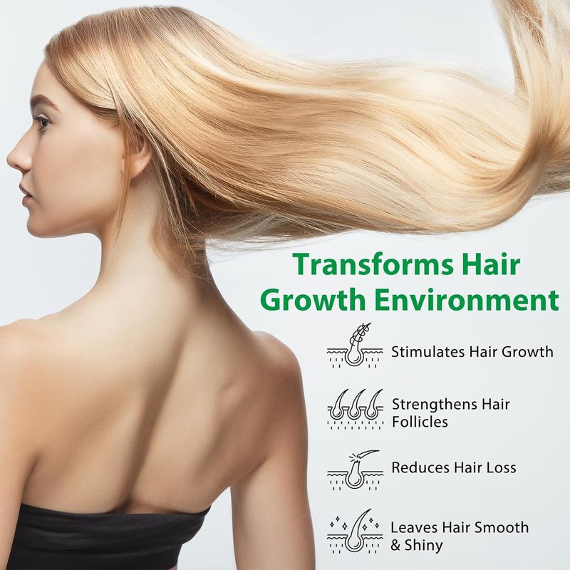 Batana Oil Shampoo & Conditioner Set - Organic Hair Thickening Products for Growth | 2 x 10.56 Fl Oz