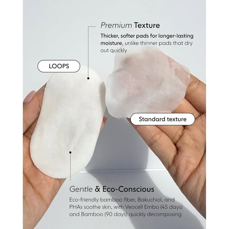 MicroCellular Moisturizer - Korean Skincare Collagen Boosting & Anti-Aging - Pre-soaked Veocell Embo Bamboo Pad