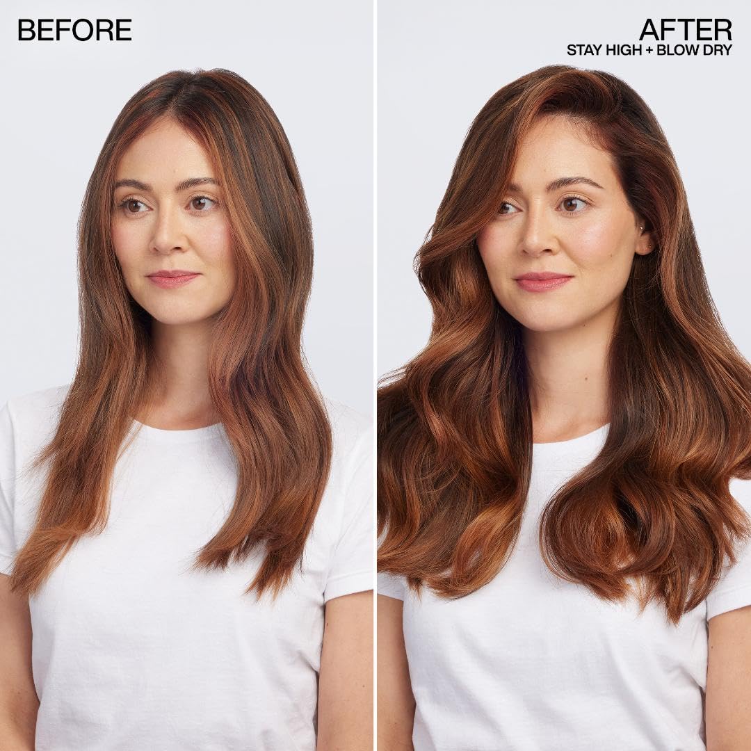 Redken Stay High Volumizing Mousse - Strong Hold for Fine Hair | 24-Hour Volume Boost