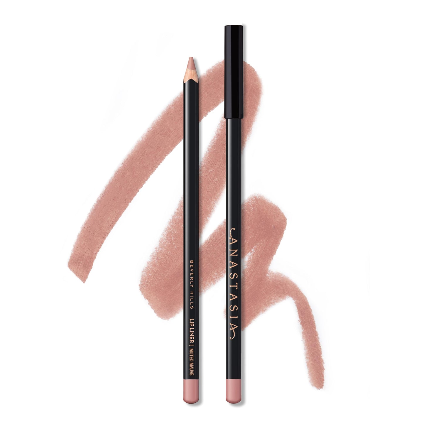 Anastasia Beverly Hills Lip Liner - High-Definition Matte Lip Pencil with Creamy Wax Formula, Smudge-Proof Designer Lip Definer - Muted Mauve