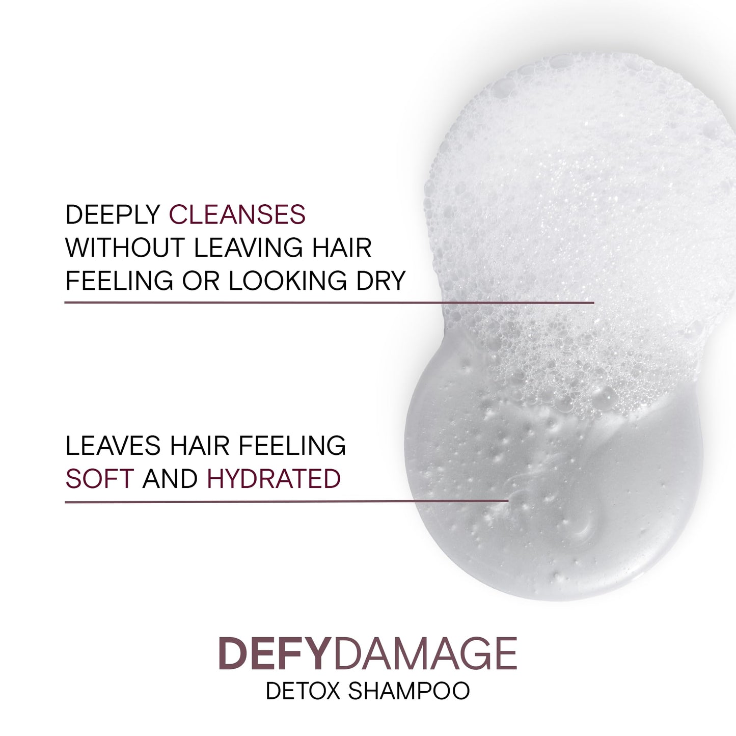 Joico Defy Damage Detox Shampoo | Removes Chlorine, Hard Water Residue, Product Buildup, Metals, & Trace Minerals | Strengthens Bonds & Preserves Hair Color | Vegan | Sulfate-Free | 33.8 Fl Oz