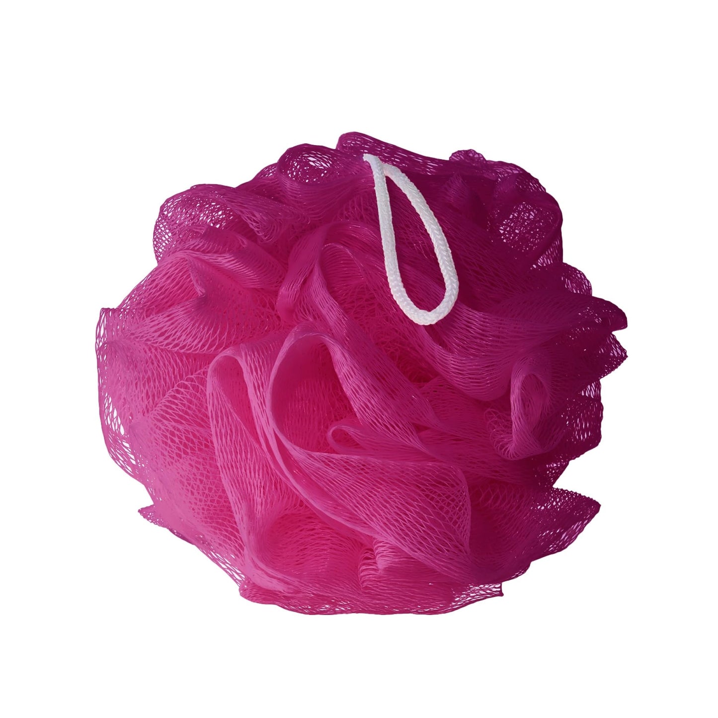 Bliss Exfoliating Shower Pouf Sponges, Colorful Loofah Body Sponges for Bath and Shower - 4 Pack