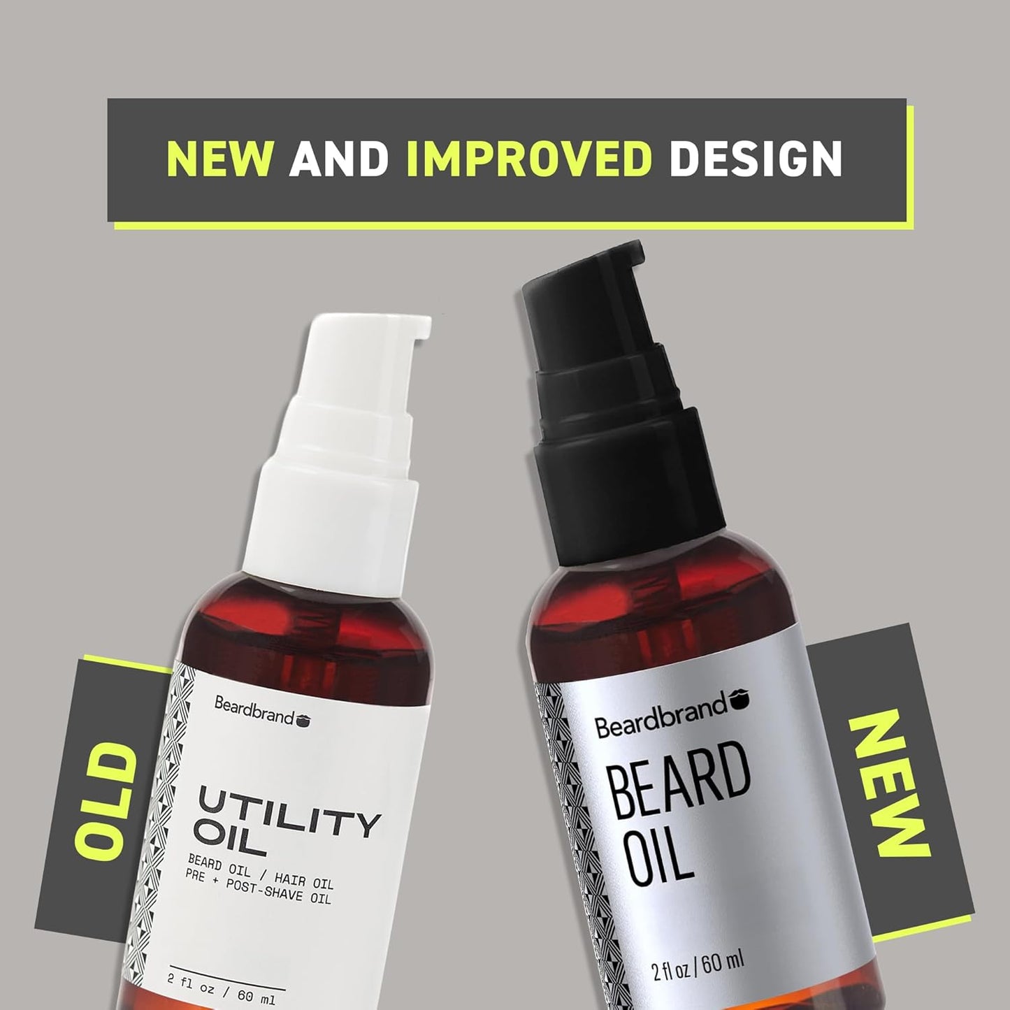 Beardbrand Men's Beard Oil - Jojoba Oil for Softening Stubble & Soothing Skin | Sandalwood & Cedar Scent, 2 fl oz