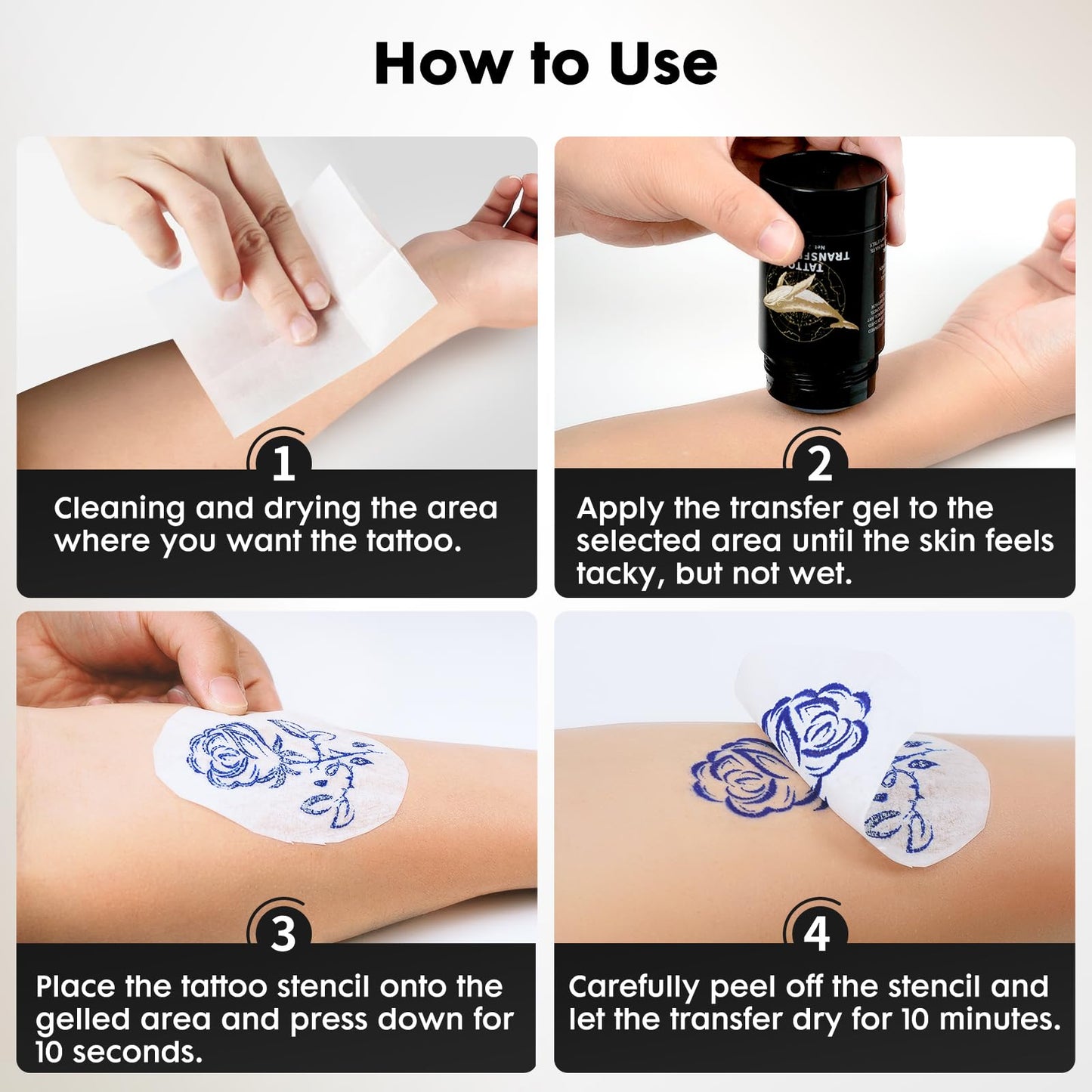 Tattoo Transfer Stick, Stencil Gel Cream for Tattooing, Tattoo Stuff for Tattoo Artists