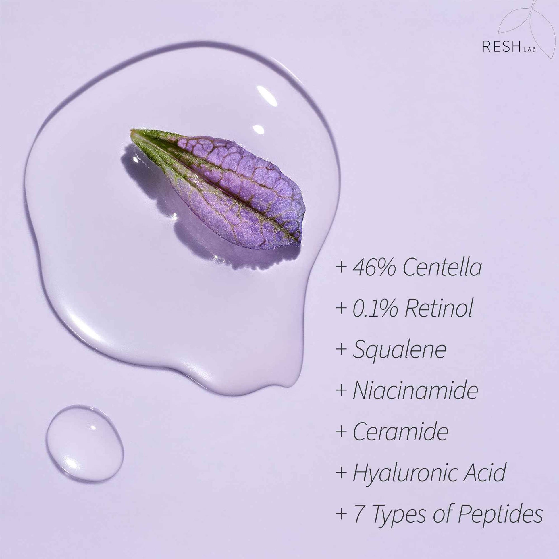 Retinol Peptide Face Cream 50ml – Anti-Aging Moisturizer with Niacinamide, Ceramide & Centella – Hydrating Cream for Fine Lines, Wrinkles & Acne Scars