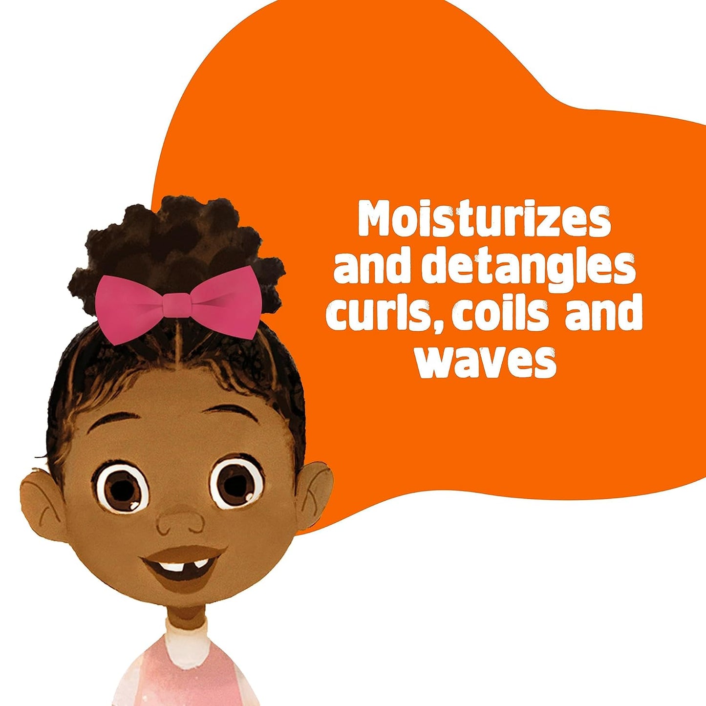 Dove Kids Shampoo & Conditioner Set - Shea Butter & Coconut Oil | 2-in-1 Detangler Spray for Wavy, Curly Hair