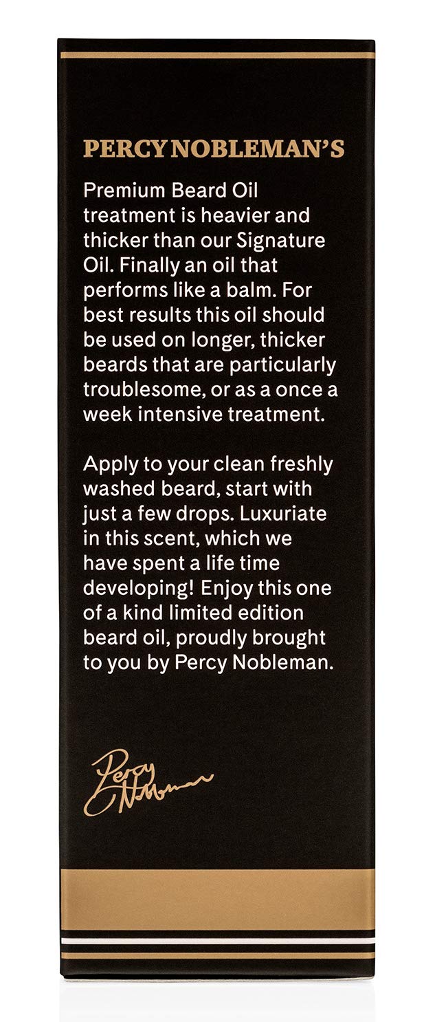 Percy Nobleman Beard Oil Premium Scented Blend (50ml)