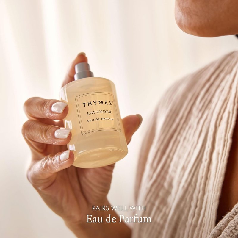 Thymes Restorative Hand Cream - Moisturizing Lavender & Rosewood Formula | Travel Size 1.9 fl oz