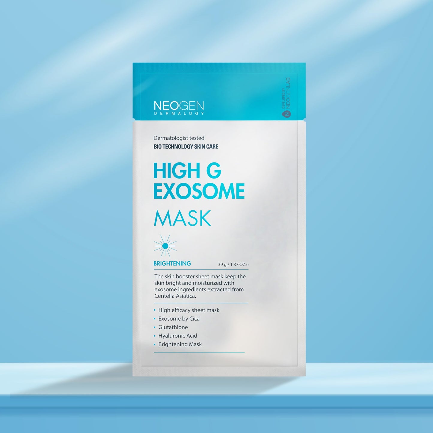 [K-Beauty] NEOGEN DERMALOGY High G Exosome Mask Sheet (39g. 5 sheets)