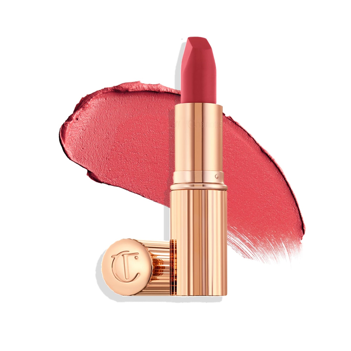 Charlotte Tilbury Matte Revolution Lipstick - Long Lasting, Matte Lipstick, Giftable Beauty Essential with Buildable Color & Lip-Loving Ingredients - Creamy Formula - Gracefully Pink (Amazing Grace)