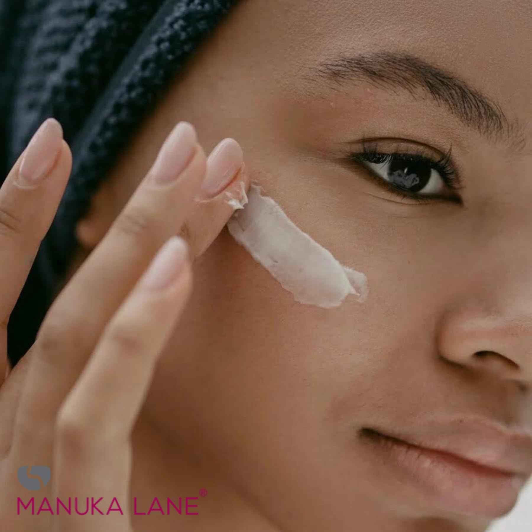 Manuka Lane Luxury Moisturizing Day Cream The Ultimate Skin Moisturizer with real New Zealand Manuka Honey, Hydrolyzed Collagen, and skin-enriching Lanolin