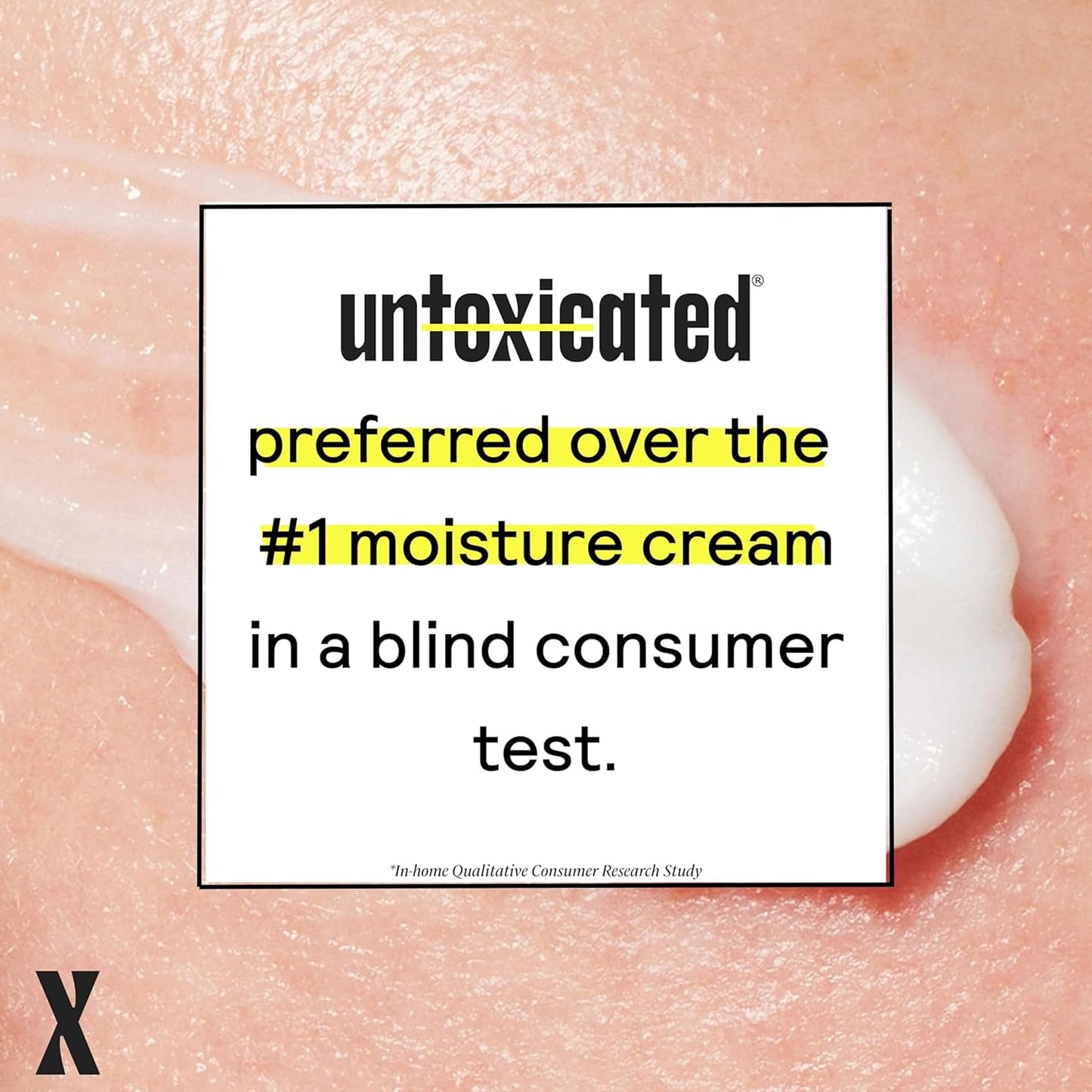 Untoxicated Moisturizing Cream - Facial Moisturizer & Body Cream for Sensitive Skin and NEA Approved for Eczema Relief - Ceramides & Hyaluronic Acid with No Common Irritants