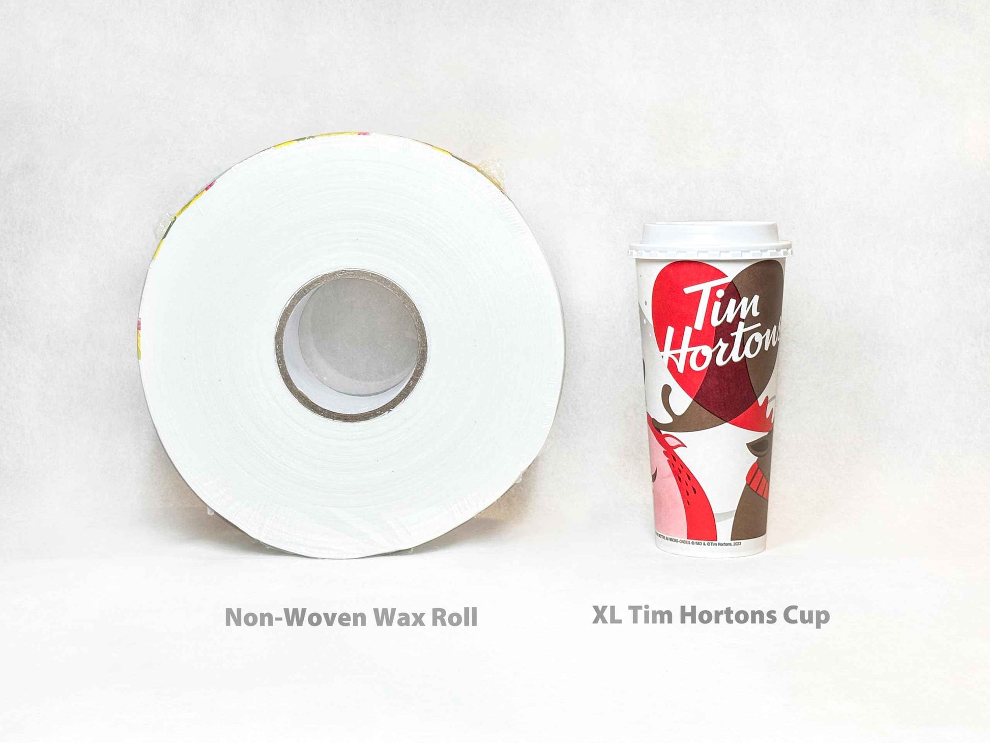 Present by BNP Non-woven Wax Roll 3'' x 100 Yards Waxing Specialists, Durable Strong Easy to Use Spa Home Depilatory Supply